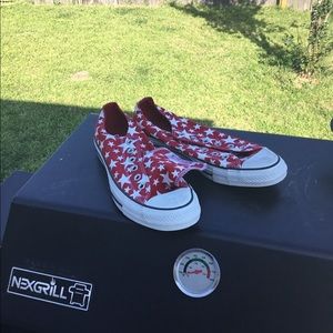 Starry Red Converse